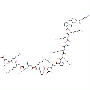 406674-48-4  L-Leucine,L-lysyl-L-threonyl-L-prolyl-L-lysyl-L-lysyl-L-alanyl-L-lysyl-L-lysyl-L-prolyl-L-lysyl-L-threonyl-L-prolyl-L-lysyl-L-lysyl-L-alanyl-L-lysyl-L-lysyl-