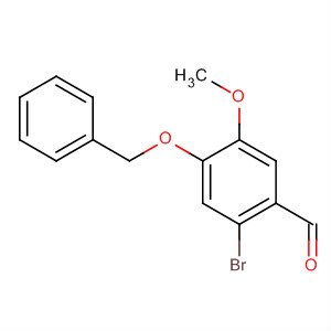 40705-22-4  Benzaldehyde, 2-bromo-5-methoxy-4-(phenylmethoxy)-