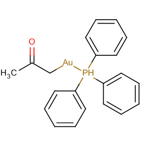 40757-39-9  Gold, (2-oxopropyl)(triphenylphosphine)-