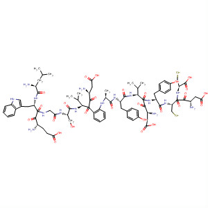 407577-28-0  L-Cysteine,L-leucyl-L-a-glutamyl-L-tryptophylglycyl-L-seryl-L-a-aspartyl-L-valyl-L-phenylalanyl-L-tyrosyl-L-a-aspartyl-L-valyl-L-tyrosyl-L-a-aspartyl-L-cysteinyl-
