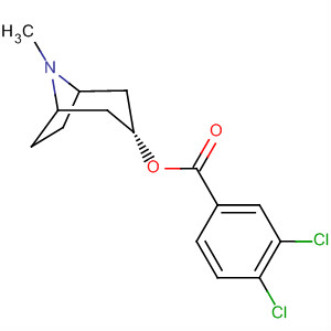 40796-96-1  Benzoic acid, 3,4-dichloro-,(3-endo)-8-methyl-8-azabicyclo[3.2.1]oct-3-yl ester
