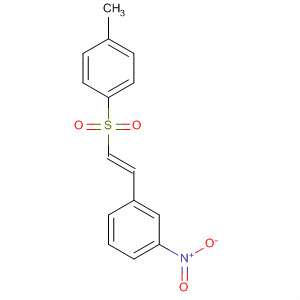 40807-09-8  Benzene, 1-[2-[(4-methylphenyl)sulfonyl]ethenyl]-3-nitro-, (E)-