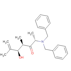408305-63-5  6-Hepten-3-one, 2-[bis(phenylmethyl)amino]-5-hydroxy-4,6-dimethyl-,(2S,4R,5R)-