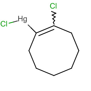 40866-01-1  Mercury, chloro(2-chloro-1-cycloocten-1-yl)-