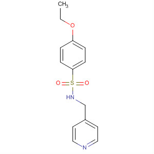 409357-13-7  Benzenesulfonamide, 4-ethoxy-N-(4-pyridinylmethyl)-