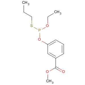 40992-27-6  Benzoic acid, 3-[[ethoxy(propylthio)phosphinyl]oxy]-, methyl ester