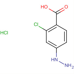 41112-74-7  Benzoic acid, 2-chloro-4-hydrazino-, monohydrochloride