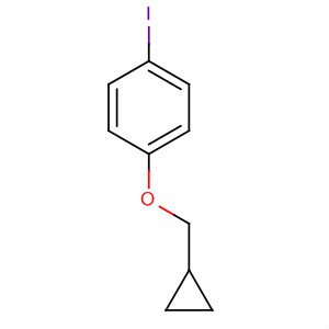 411229-57-7  Benzene, 1-(cyclopropylmethoxy)-4-iodo-