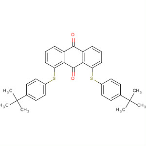 41134-66-1  9,10-Anthracenedione, 1,8-bis[[4-(1,1-dimethylethyl)phenyl]thio]-