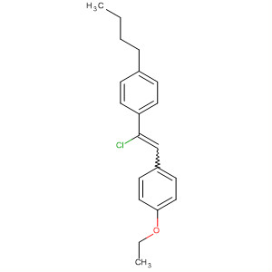41144-98-3  Benzene, 1-butyl-4-[1-chloro-2-(4-ethoxyphenyl)ethenyl]-