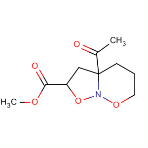 41168-72-3  Isoxazolo[2,3-b][1,2]oxazine-2-carboxylic acid, 3a-acetylhexahydro-,methyl ester, cis-