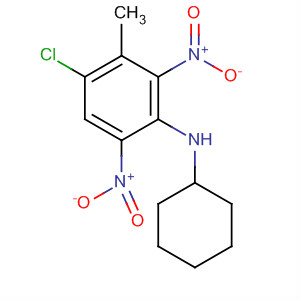 41180-50-1  Benzenamine, 4-chloro-N-cyclohexyl-3-methyl-2,6-dinitro-