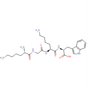 412271-63-7  L-Tryptophan, L-lysylglycyl-L-lysyl- 412271-63-7  L-Tryptophan, L-lysylglycyl-L-lysyl-