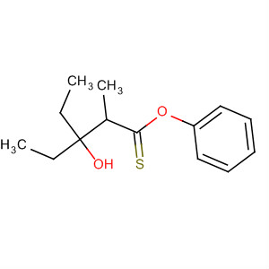 412334-84-0  Pentanethioic acid, 3-ethyl-3-hydroxy-2-methyl-, S-phenyl ester 412334-84-0  Pentanethioic acid, 3-ethyl-3-hydroxy-2-methyl-, S-phenyl ester