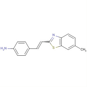 41243-30-5  Benzenamine, 4-[2-(6-methyl-2-benzothiazolyl)ethenyl]-