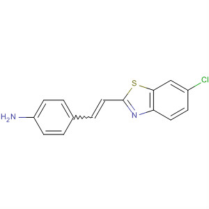 41243-32-7  Benzenamine, 4-[2-(6-chloro-2-benzothiazolyl)ethenyl]-