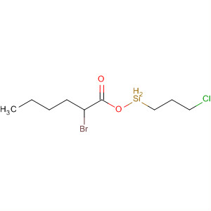 41290-13-5  Hexanoic acid, 2-bromo-, (2-chloroethyl)methylsilylene ester