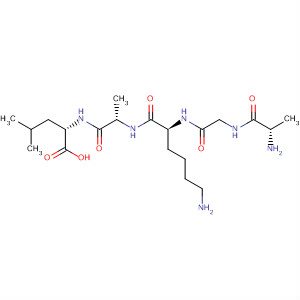 412908-19-1  L-Leucine, L-alanylglycyl-L-lysyl-L-alanyl-