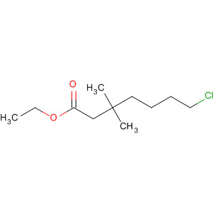 41302-09-4  Heptanoic acid, 7-chloro-3,3-dimethyl-, ethyl ester