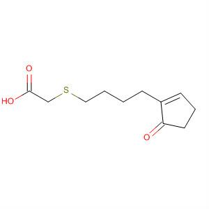 41302-82-3  Acetic acid, [[4-(5-oxo-1-cyclopenten-1-yl)butyl]thio]-