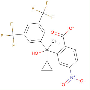 41327-39-3  Benzenemethanol, a-cyclopropyl-a-methyl-3,5-bis(trifluoromethyl)-,4-nitrobenzoate
