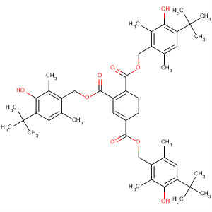 41374-84-9  1,2,4-Benzenetricarboxylic acid,tris[[4-(1,1-dimethylethyl)-3-hydroxy-2,6-dimethylphenyl]methyl] ester