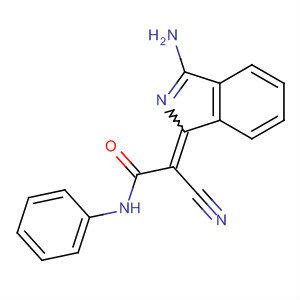 41450-17-3  Acetamide, 2-(3-amino-1H-isoindol-1-ylidene)-2-cyano-N-phenyl-