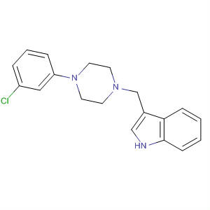 414873-23-7  1H-Indole, 3-[[4-(3-chlorophenyl)-1-piperazinyl]methyl]-