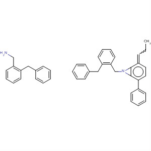 41578-11-4  Benzenemethanamine,N,N'-(propylidenedi-4,1-phenylene)bis[N-(phenylmethyl)-