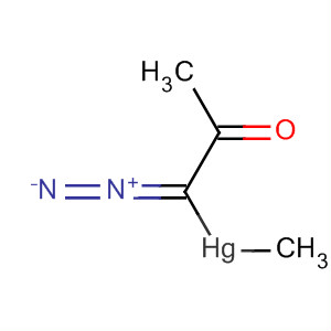 41580-23-8  Mercury, (1-diazo-2-oxopropyl)methyl-