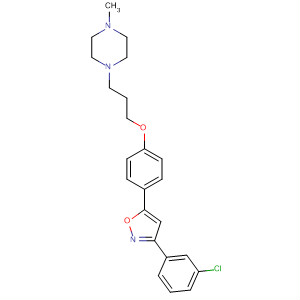 415973-46-5  Piperazine,1-[3-[4-[3-(3-chlorophenyl)-5-isoxazolyl]phenoxy]propyl]-4-methyl-