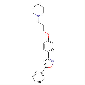 415974-90-2  Piperidine, 1-[3-[4-(5-phenyl-3-isoxazolyl)phenoxy]propyl]-