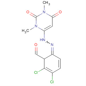 41648-07-1  Benzaldehyde, 3,4-dichloro-,(1,2,3,6-tetrahydro-1,3-dimethyl-2,6-dioxo-4-pyrimidinyl)hydrazone