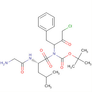 41658-43-9  L-Leucinamide,N-[(1,1-dimethylethoxy)carbonyl]glycyl-N-[3-chloro-2-oxo-1-(phenylmethyl)propyl]-, (S)-