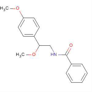 41678-95-9  Benzamide, N-[2-methoxy-2-(4-methoxyphenyl)ethyl]-