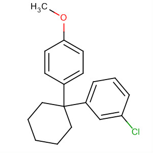 41768-90-5  Benzene, 1-chloro-3-[1-(4-methoxyphenyl)cyclohexyl]-