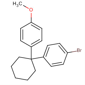 41768-93-8  Benzene, 1-bromo-4-[1-(4-methoxyphenyl)cyclohexyl]-