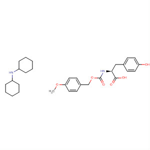 41840-60-2  L-Tyrosine, N-[[(4-methoxyphenyl)methoxy]carbonyl]-, compd. withN-cyclohexylcyclohexanamine (1:1)