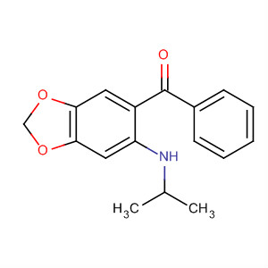 41943-92-4  Methanone, [6-[(1-methylethyl)amino]-1,3-benzodioxol-5-yl]phenyl-