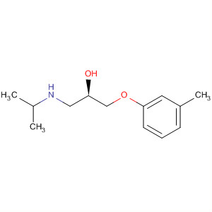 4198-88-3  2-Propanol, 1-[(1-methylethyl)amino]-3-(3-methylphenoxy)-, (2R)-