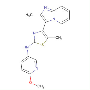 420125-01-5  3-Pyridinamine,6-methoxy-N-[5-methyl-4-(2-methylimidazo[1,2-a]pyridin-3-yl)-2-thiazolyl]-