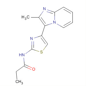 420125-72-0  Propanamide, N-[4-(2-methylimidazo[1,2-a]pyridin-3-yl)-2-thiazolyl]-