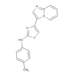 420126-43-8  2-Thiazolamine, 4-imidazo[1,2-a]pyridin-3-yl-N-(4-methylphenyl)-