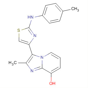 420126-62-1  Imidazo[1,2-a]pyridin-8-ol,2-methyl-3-[2-[(4-methylphenyl)amino]-4-thiazolyl]-