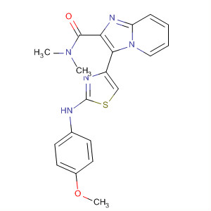420126-72-3  Imidazo[1,2-a]pyridine-2-carboxamide,3-[2-[(4-methoxyphenyl)amino]-4-thiazolyl]-N,N-dimethyl-