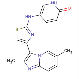 420127-81-7  2(1H)-Pyridinone,5-[[4-(2,6-dimethylimidazo[1,2-a]pyridin-3-yl)-2-thiazolyl]amino]-