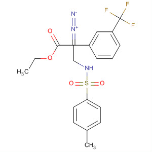 420810-53-3  Benzenepropanoic acid,a-diazo-b-[[(4-methylphenyl)sulfonyl]amino]-3-(trifluoromethyl)-, ethylester