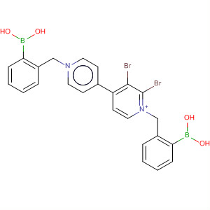 420816-02-0  4,4'-Bipyridinium, 1,1'-bis[(2-boronophenyl)methyl]-, dibromide