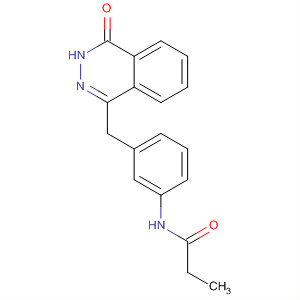 420847-65-0  Propanamide, N-[3-[(3,4-dihydro-4-oxo-1-phthalazinyl)methyl]phenyl]-