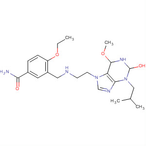 421556-47-0  Benzamide,4-ethoxy-3-[[[2-[1,2,3,6-tetrahydro-1-methyl-3-(2-methylpropyl)-2,6-dioxo-7H-purin-7-yl]ethyl]amino]methyl]-
